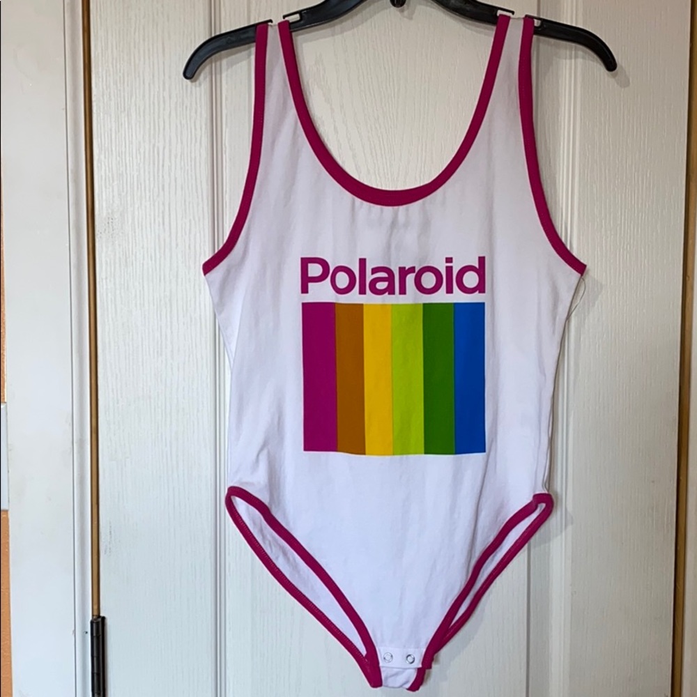 Polaroid film bodysuit<3